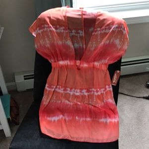 Sheer bathing suit cover